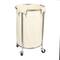 Household Essentials Round Laundry Basket with Wheels